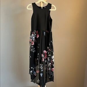 ⭐️⭐️PICK 5 / $20 Emerald Sundae Girls Floral Black Sleeveless Dress Size 7